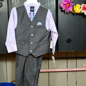 Kids 4 piece suit set